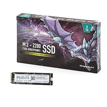 内蔵型SSD CFD SATA SSD 2TB Amazon | CFD MGAX シリーズ SATA接続 2.5型 SSD (2TB) 3D NAND